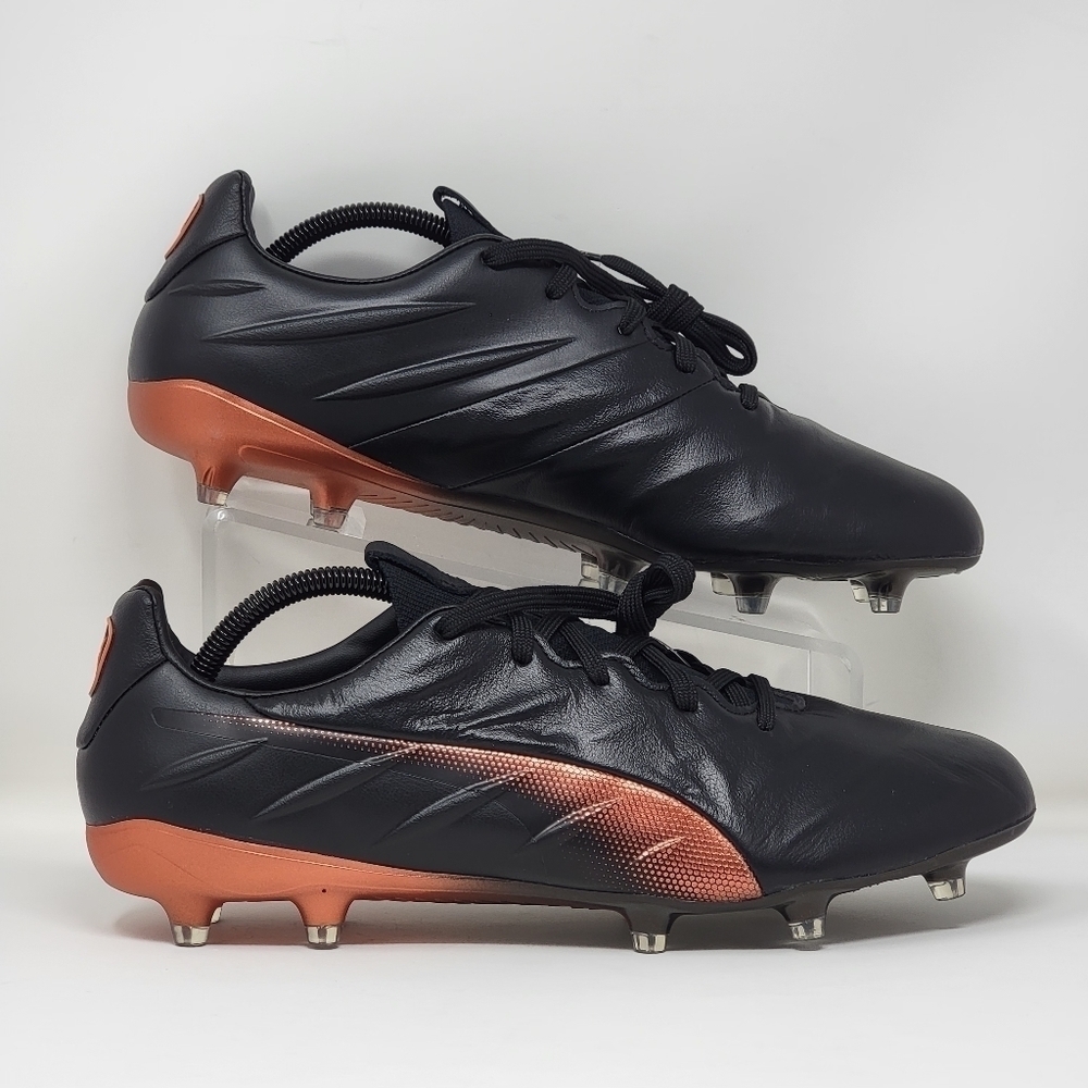 Puma King Platinum 21 FG AG Black Soccer Cleats Mens Size Multi Style 106478-04